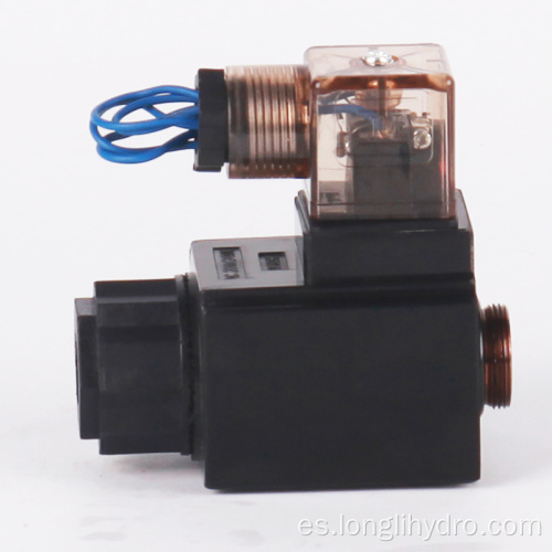 Bobina de la válvula solenoide hidráulica con 12 110 220V